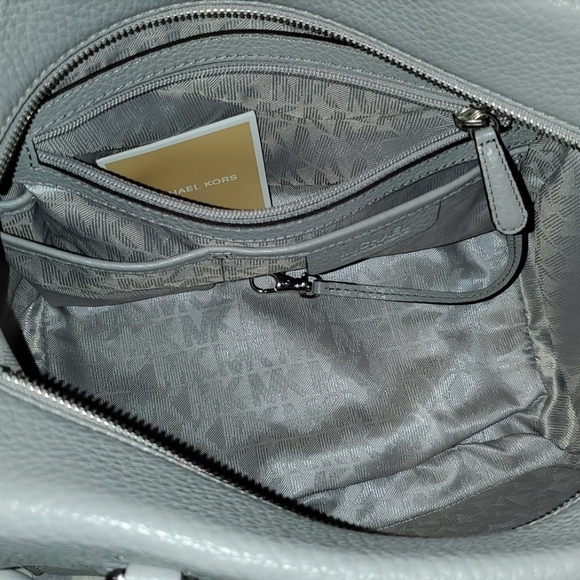 Michael Kors Gray Satchel Bag - Picture 8 of 11